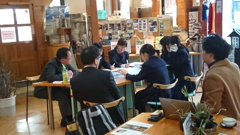 日田三隈高校生来訪 お還りなさい天瀬